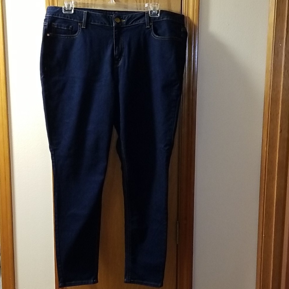 New Lane Bryant Mid Rise Super Stretch Skinny 20R